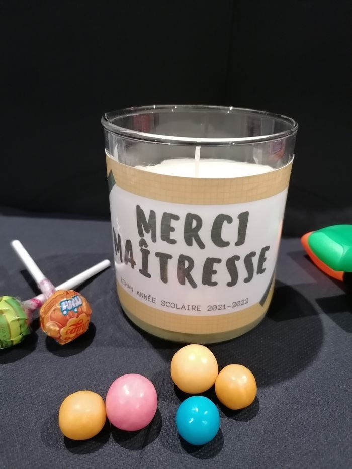 Bougie personnalisable - photo numéro 4