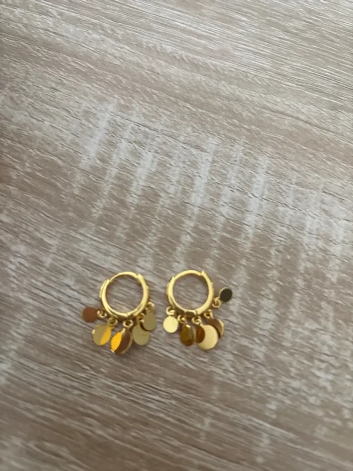 Mini créoles zag bijoux - photo numéro 3