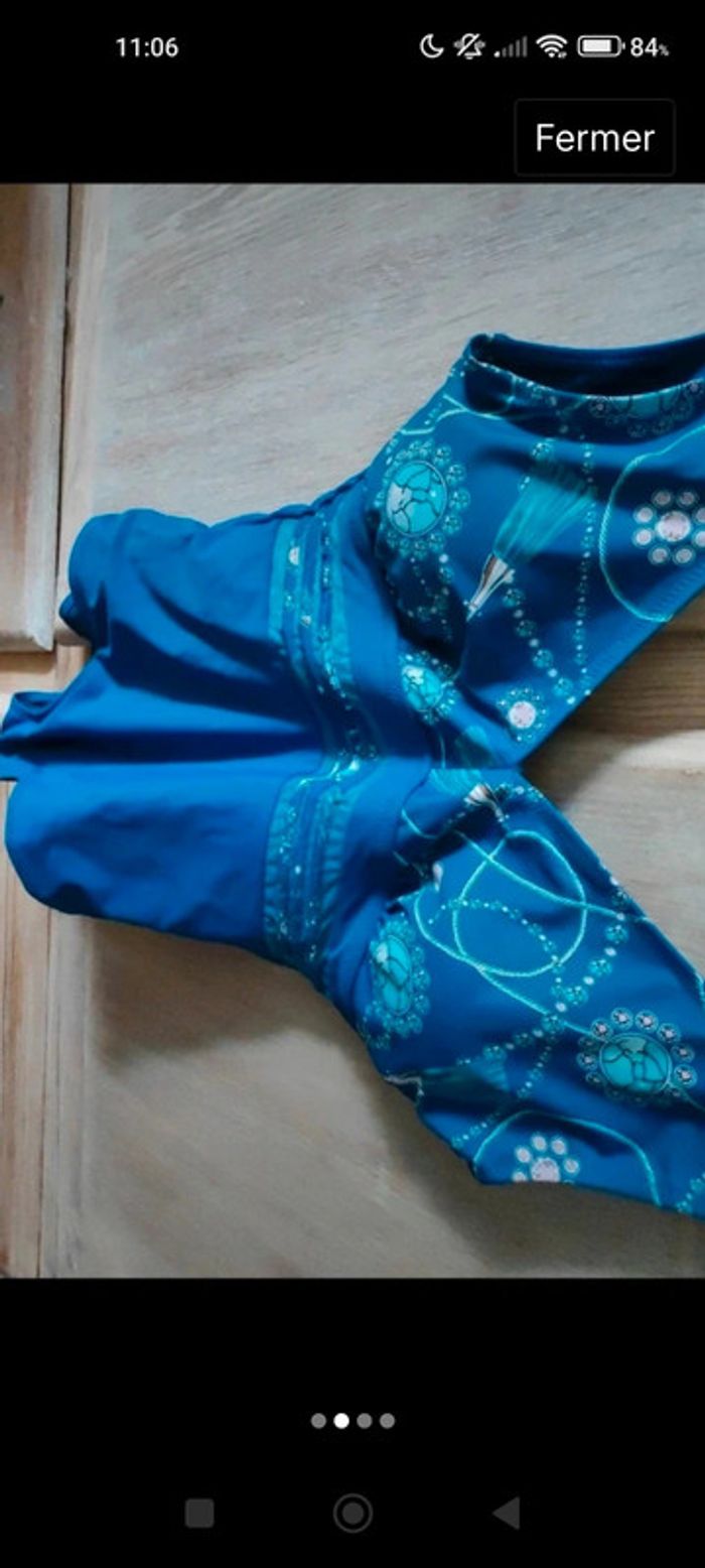 Très beau maillot de bain bleu - photo numéro 2