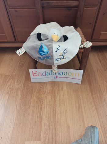 Doudou plat mouette Roda dou tbr