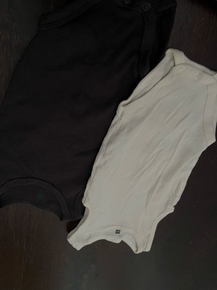 Lot 4 Bodys Bébé Garçon 6 Mois (Kiabi & Hema) - Coton - photo numéro 3