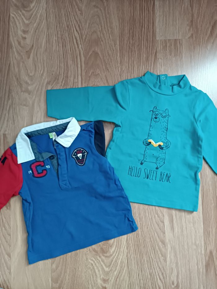 Lot de tee-shirts/sweats 12 mois - photo numéro 6