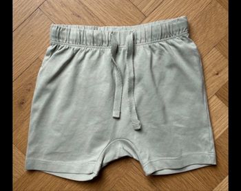 Short en coton biologique amande H&M 