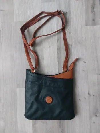 Sac noir et marron