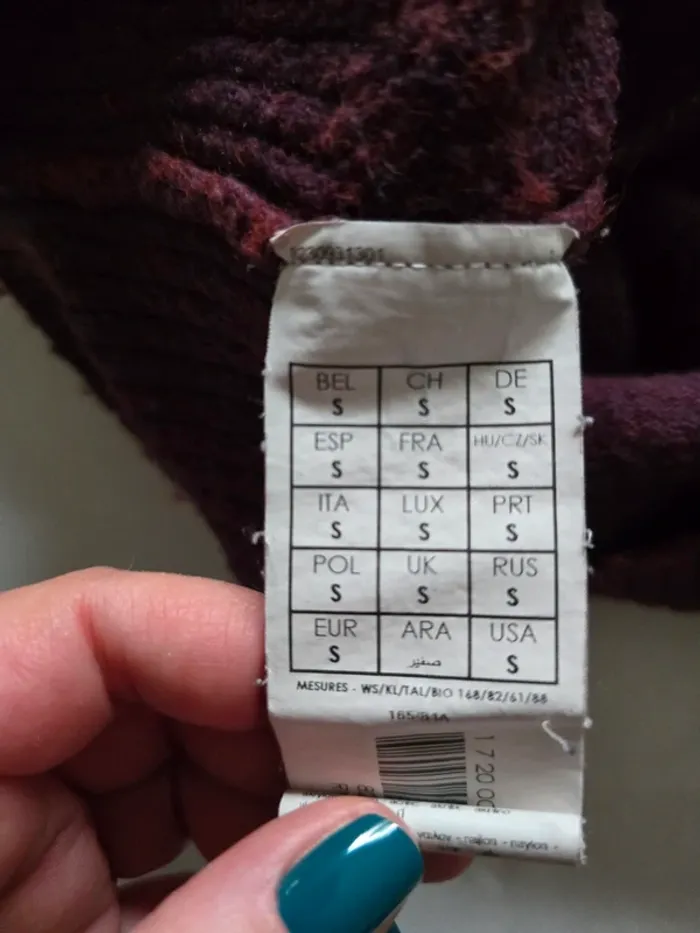 Robe pull taille S - photo numéro 3