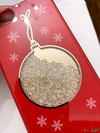 Coque téléphone boule de Noël 🎄