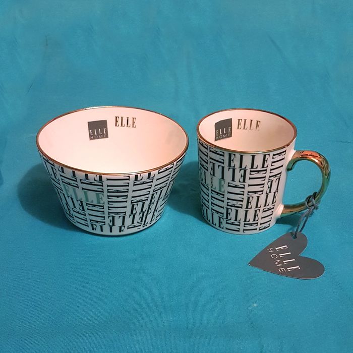 Ensemble bol et mug ELLE , neuf