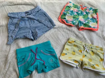 Lot 4 shorts 5 ans