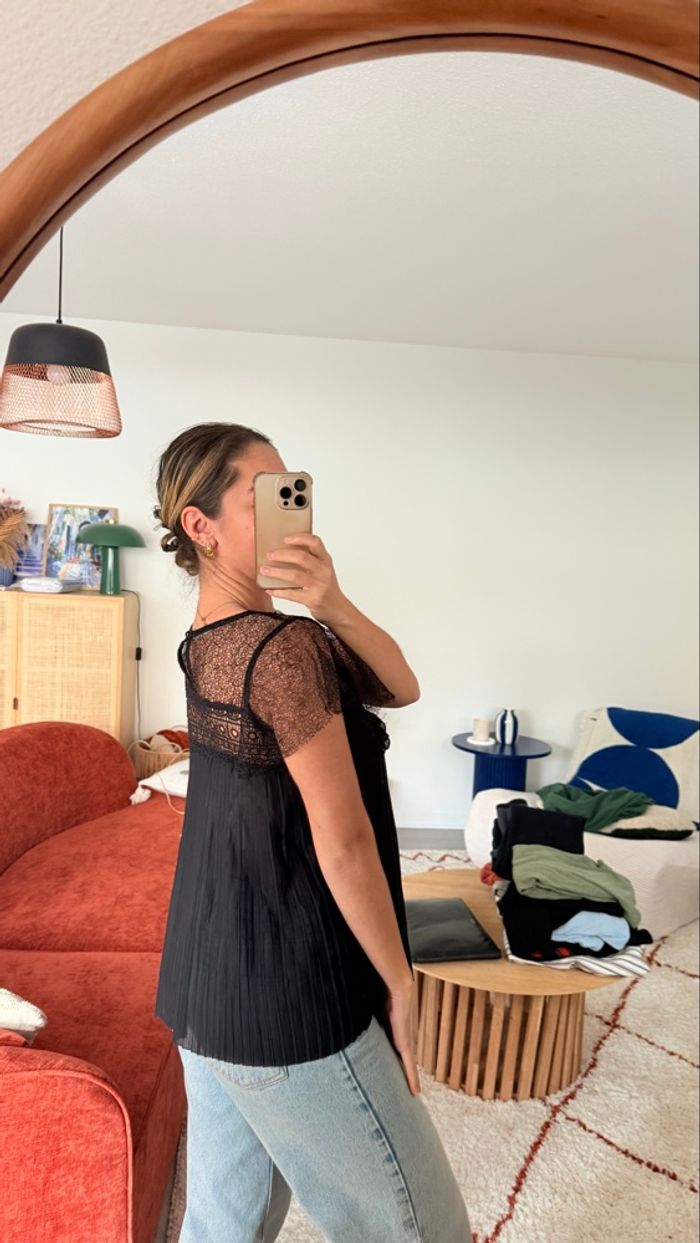 Teeshirt avec dentelles - photo numéro 3