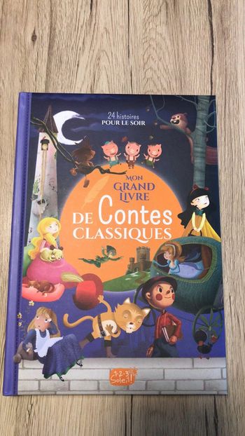 Livre - mon grand livre de contes classiques