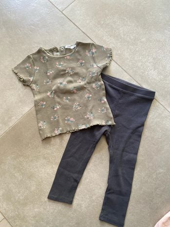 Legging / t-shirt 24 mois