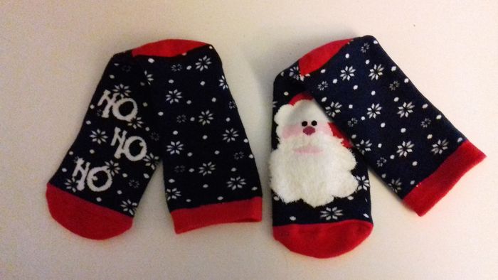 Chaussettes Noël antidérapantes - Pointure 32