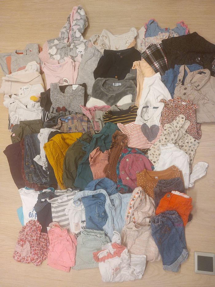 Gros lot vêtements 2 ans fille