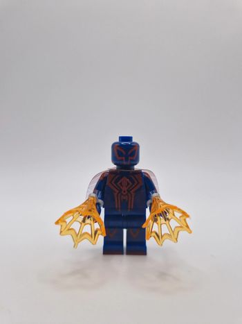 Figurine type lego Spiderman 2099 Marvel