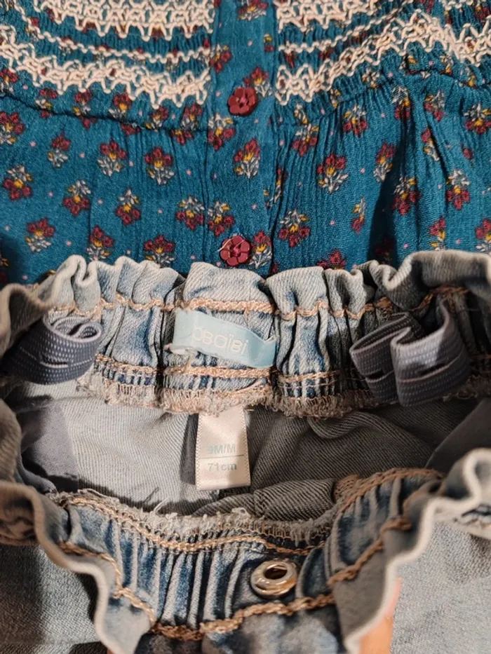 Ensemble bébé fille 9 mois – sergent major - photo numéro 5