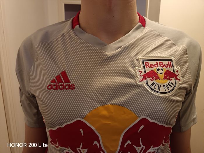 Maillot foot rare red.bull adidas neuve taille s adulte ado - photo numéro 7