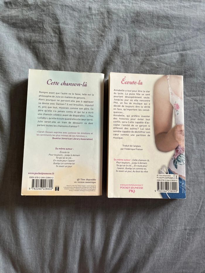 Lot de deux livres de Sarah Dessen - photo numéro 2