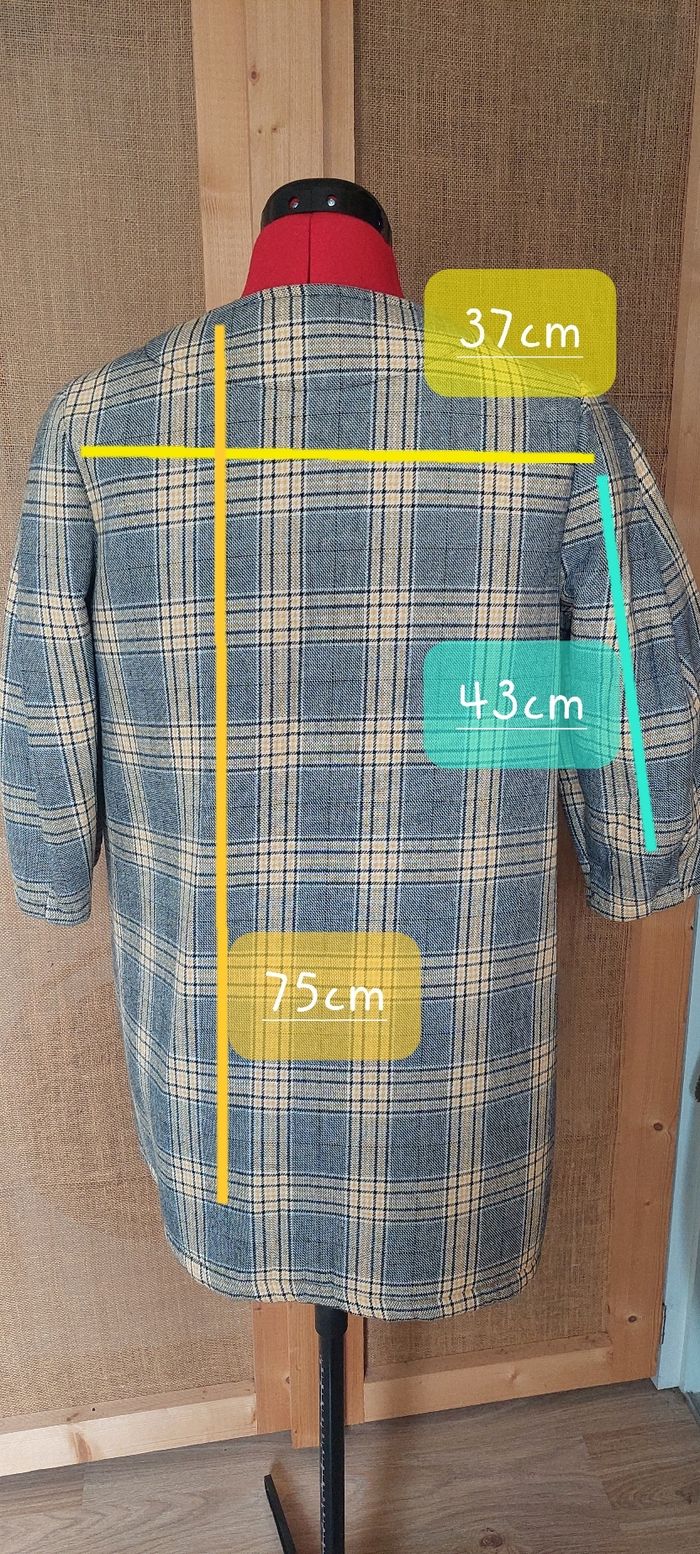 Veste à carreaux - photo numéro 4