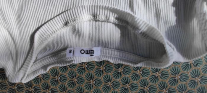 T-shirt blanc 8 ans - photo numéro 3