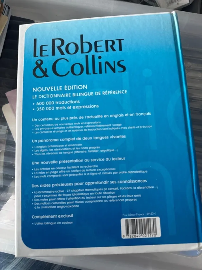 Dictionnaire anglais français - photo numéro 2