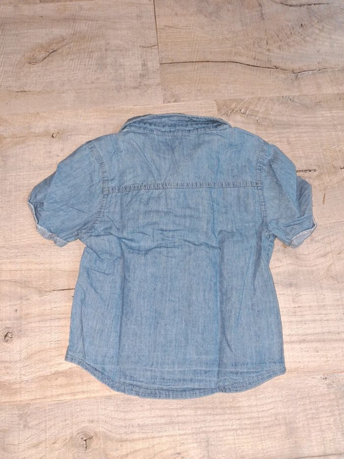 Chemise manche courte garçon 18 mois - photo numéro 3