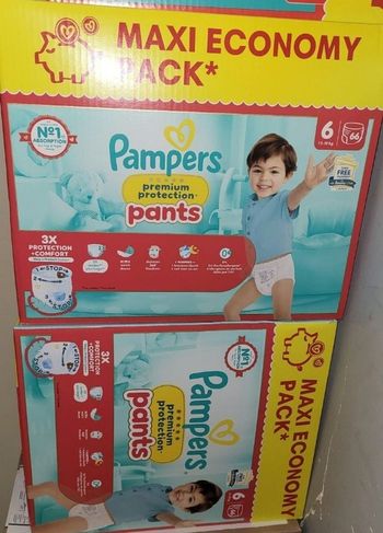 Couches pampers premium protection pants T6