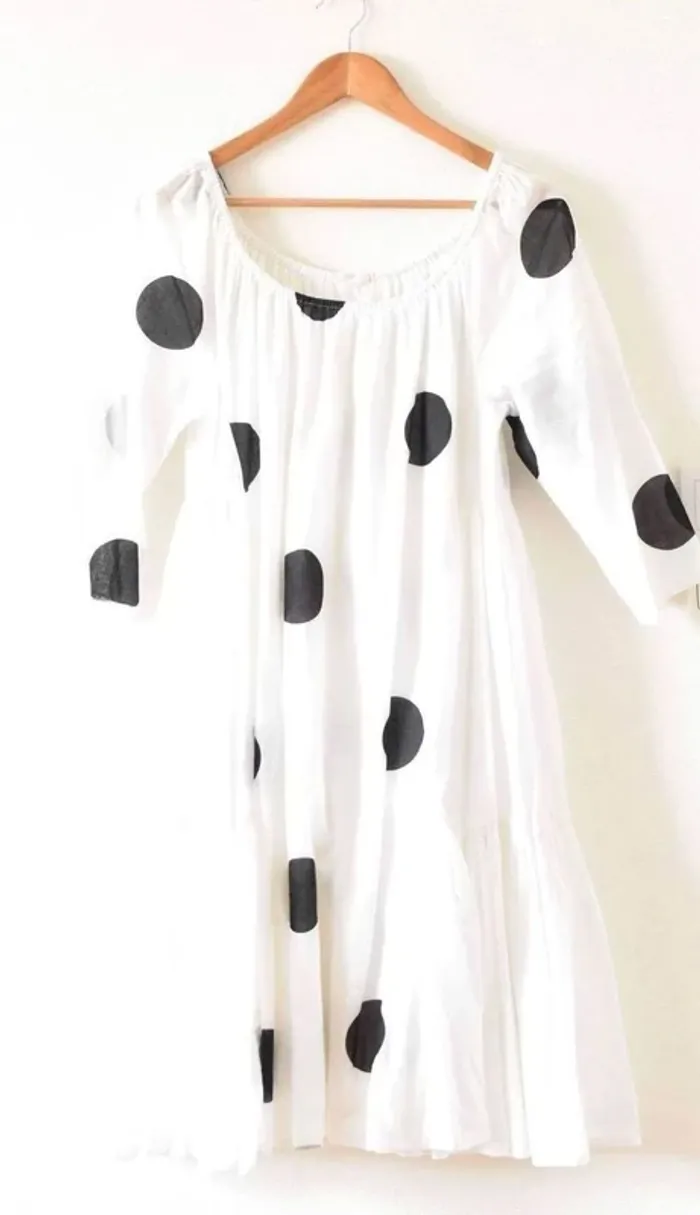 Robe à pois Rhum Raisin - photo numéro 4