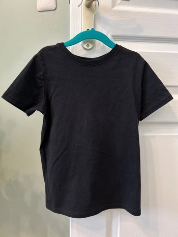 T-shirt noir Okaïdi 8 ans