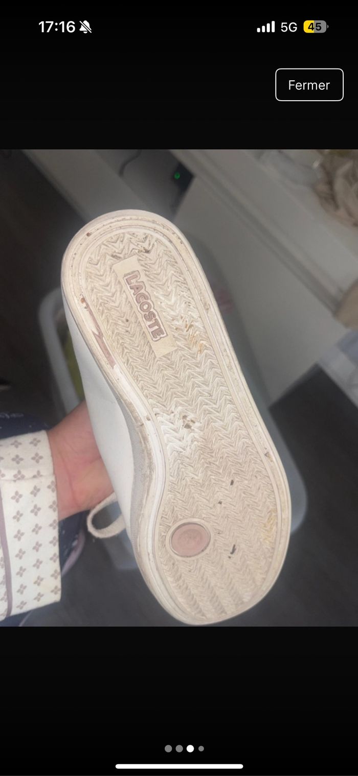 Chaussure Lacoste