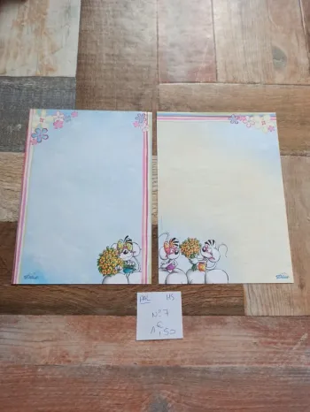 Papier à lettre Diddl hors série 7 1,50€
