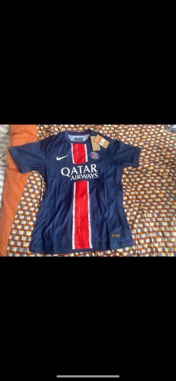 Maillot de foot PSG  Étoile officiel collector rare