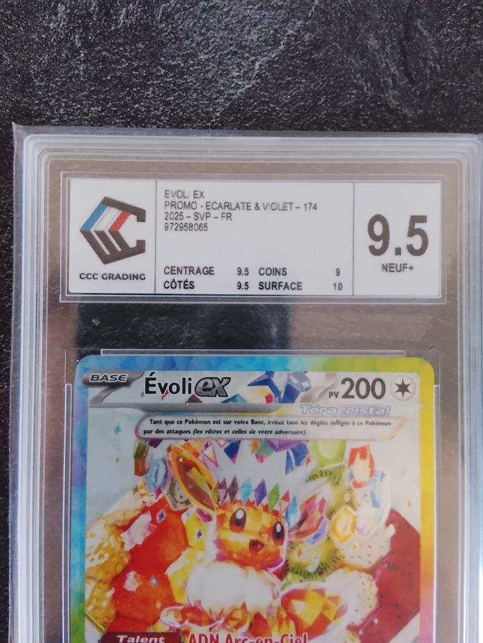 Carte gradé CCC GRADING 9.5 - photo numéro 3