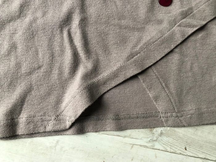 AN36- Blouse taupe fantaisie T 50-52 - photo numéro 8