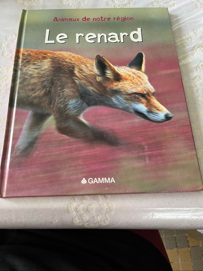Livre animaux de  notre région   Le renard