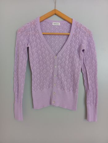 Gilet lilas t36