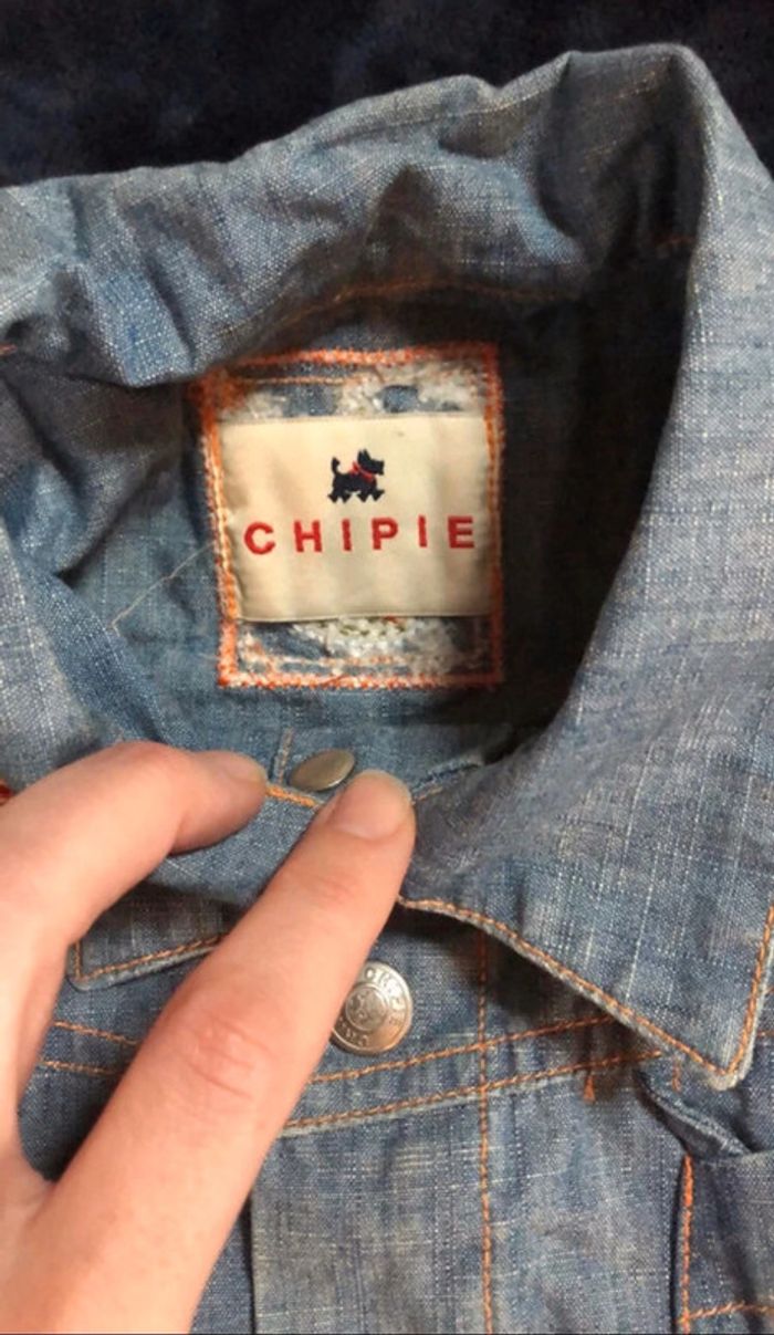 Veste en jean Chipie 8 ans - photo numéro 6