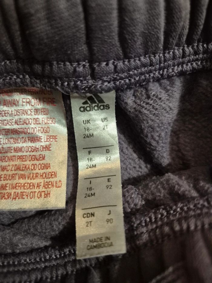 Jogging adidas 18/24 mois - photo numéro 3