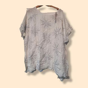 Tshirt chemise manche courte