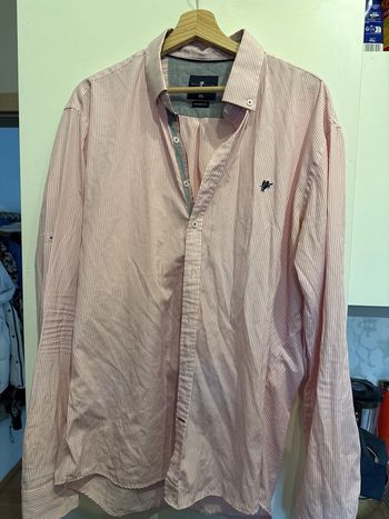 Chemise homme rose
