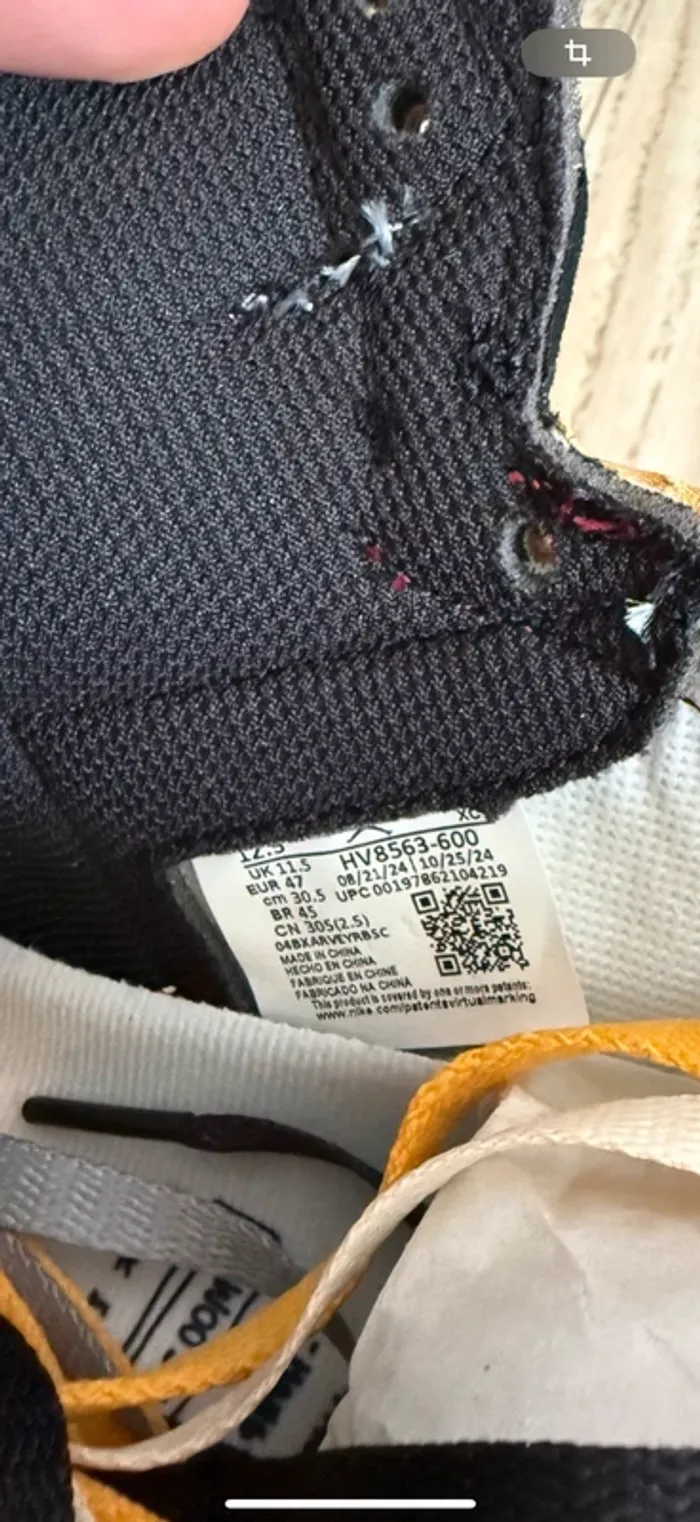 Air Jordan 1 Retro High x Union LA – Rare , Iconique, Authentique – Taille 47 neuve - photo numéro 18