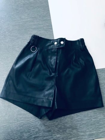 short imitation cuir taille 32 tally weijl