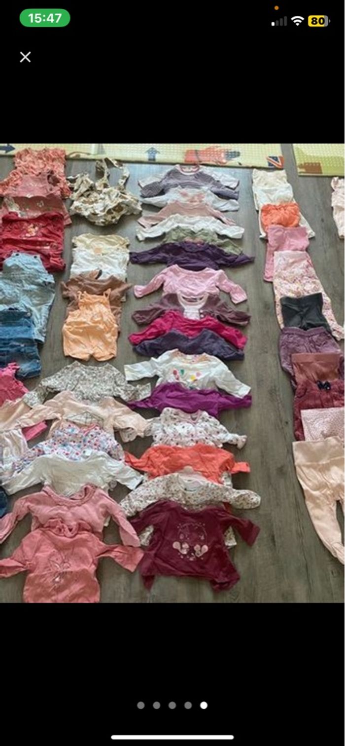 Vêtement lot fille 3 mois - photo numéro 5