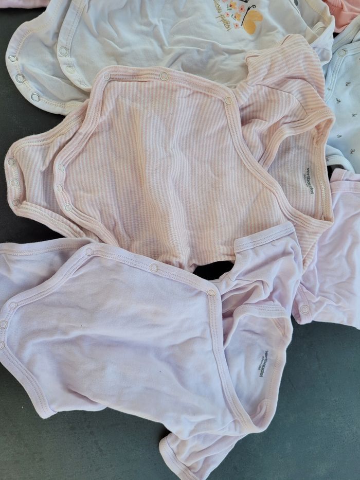 Bodies manches courtes 3 mois fille - photo numéro 5