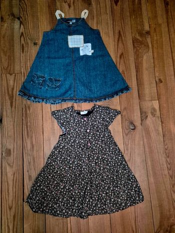 Lot de 2 robes pour fille.