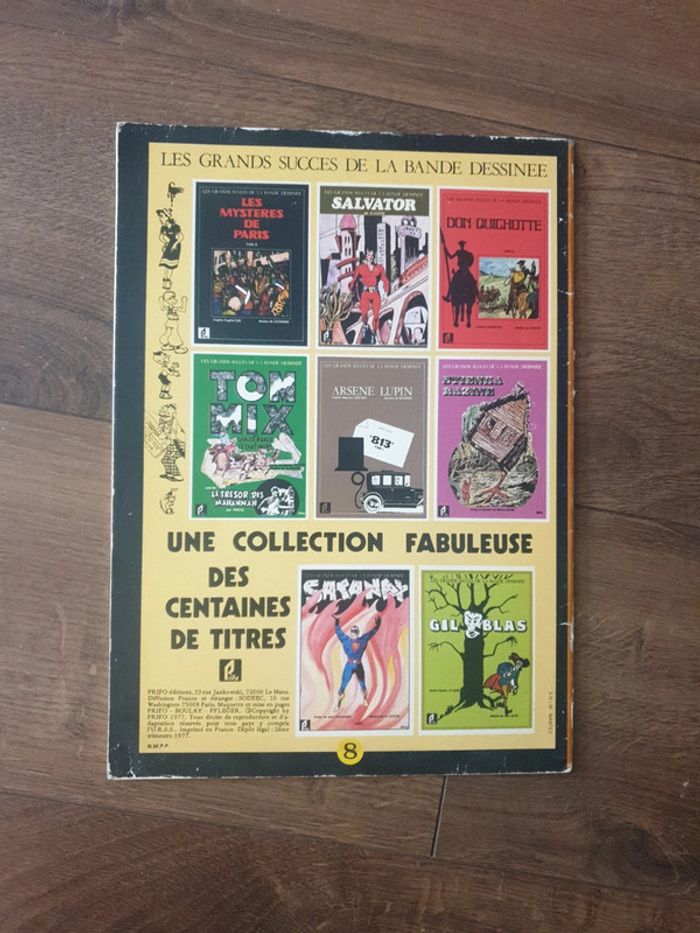 Les grands succès de la bande dessinée Arsène Lupin - photo numéro 2