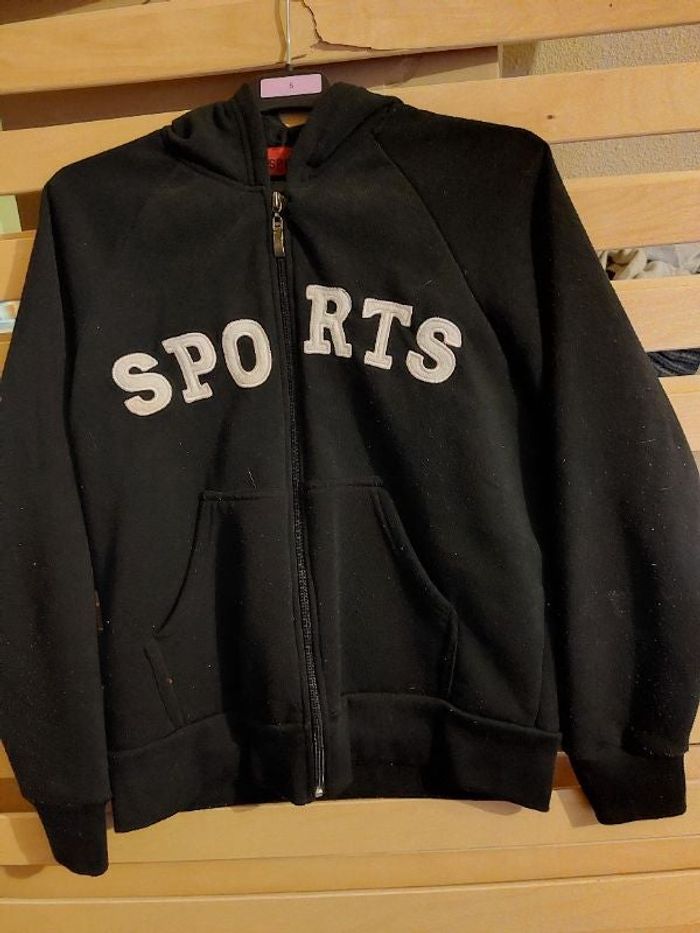 Sweat zippé