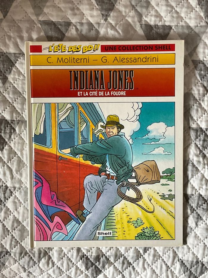 #indiana Jones et la cité de la foudre C Moliterni