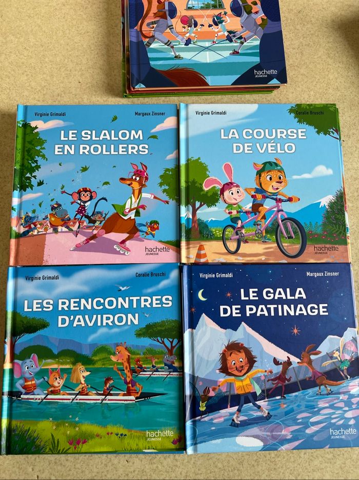 Lot de 16 livres Collection Les jeux d’olympique - photo numéro 5