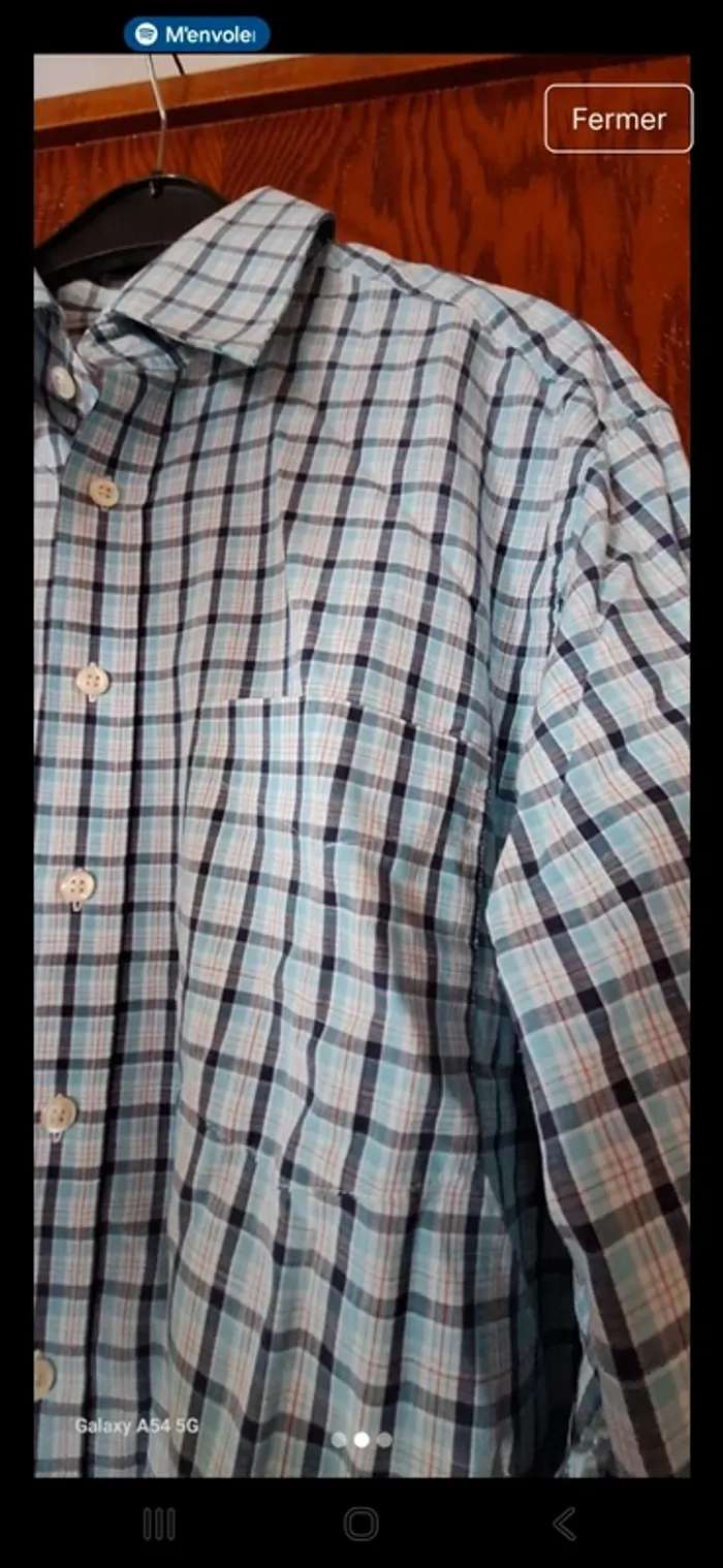 Chemise Canda 41/42 L - photo numéro 2