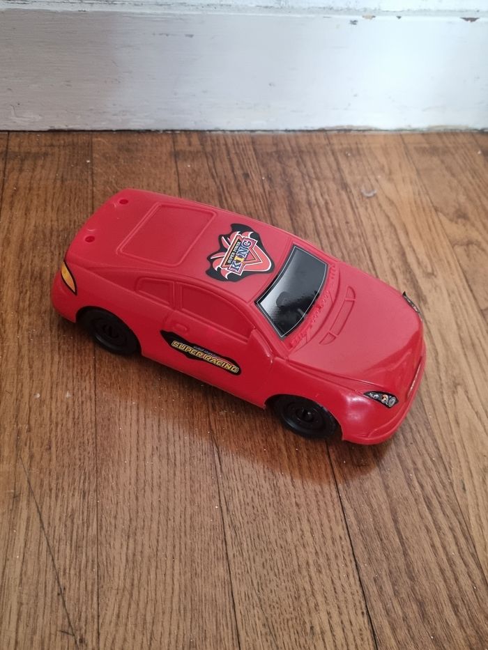 voiture rouge taille moyenne jouet enfant - photo numéro 2